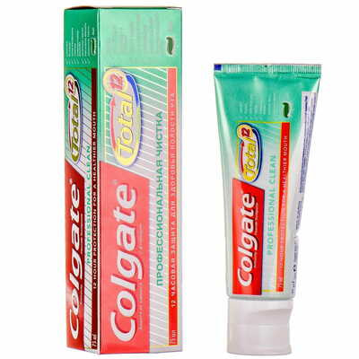 Зубная паста-гель Colgate Total 12 Профессиональная чистка 75 мл