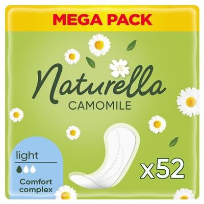 Прокладки ежедневные Naturella Light с ароматом ромашки 52 шт.