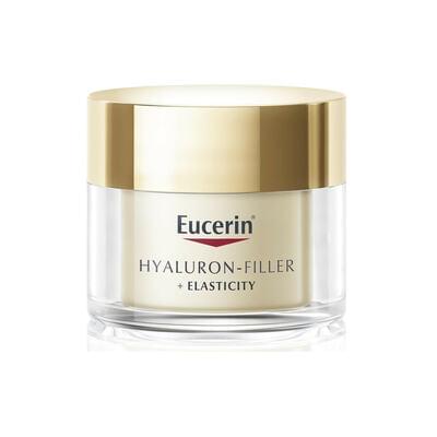 Крем для обличчя Eucerin Hyaluron-Filler+Elasticity антивіковий для сухої шкіри денний SPF 15 50 мл