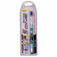 Зубная щетка Silver Care One со сменной головкой средней жесткости