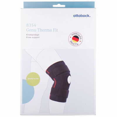 Бандаж на коленный сустав Ottobock Genu Therma Fit OB-8354 согревающий ортопедический размер XXL