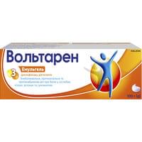 Вольтарен емульгель д/зовніш. заст. 1% по 100 г (туба)