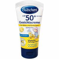Крем для лица детский Bubchen Sensitive солнцезащитный SPF 50 50 мл