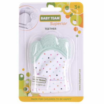 Прорізувач-рукавичка Baby Team 4090 з 3-х місяців