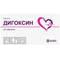 Дигоксин Борщагівський Хфз таблетки по 0,025 мг №40 (2 блістери х 20 таблеток) - фото 1