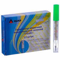 Термометр медичний IGAR ртутний скляний