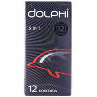 Презервативи Dolphi 3 in 1 12 шт.