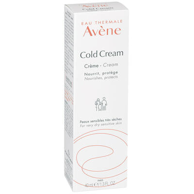 Крем для обличчя та тіла Avene Cold Cream живильний захисний для сухої та чутливої шкіри 40 мл