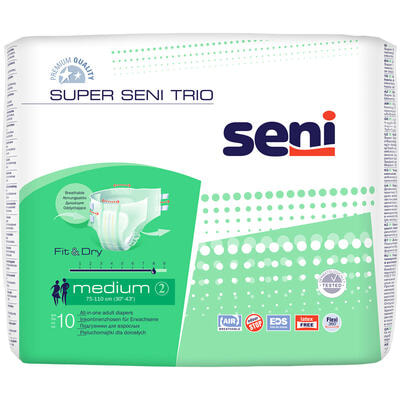 Підгузки для дорослих Seni Super Trio Medium 10 шт.