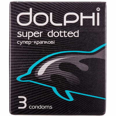 Презервативы Dolphi Super Dotted 3 шт.