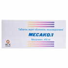 Месакол таблетки по 400 мг №50 (5 блистеров х 10 таблеток)