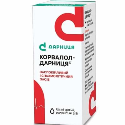 Корвалол-Дарница капли орал. по 25 мл (флакон)