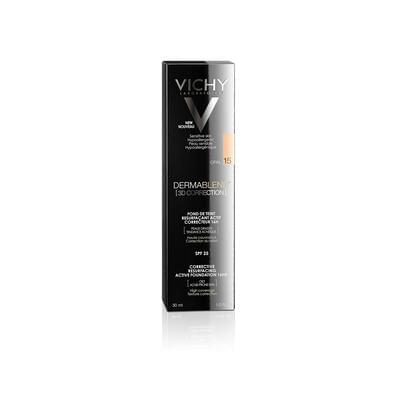 Крем для лица Vichy Dermablend 3D тональный оттенок 15 матирующий 30 мл