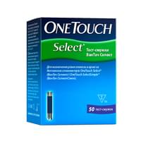 Тест-полоски для глюкометра One Touch Select 50 шт.