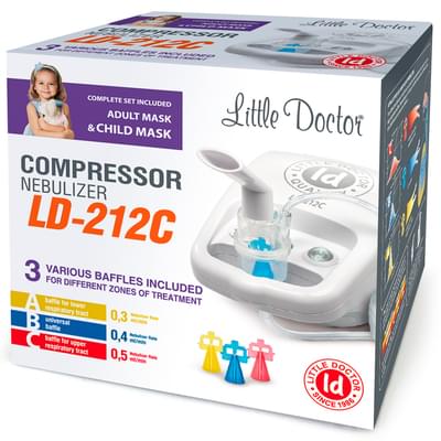 Ингалятор Little Doctor LD-212 С компрессорный белый
