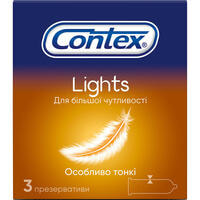 Презервативи Contex Lights 3 шт.