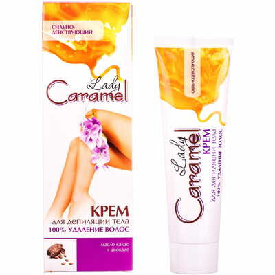 Крем для депиляции Caramel 100% удаления 100 мл