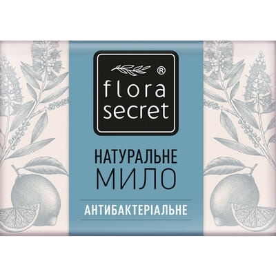 Мыло антибактериальное Flora Secret с маслом чайного дерева 75 г