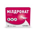 Мілдронат капсули по 250 мг №40 (4 блістери х 10 капсул)