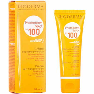 Крем для обличчя Bioderma Photoderm Max сонцезахисний для сухої та нормальної шкіри SPF 100 40 мл