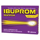 Ібупром таблетки по 200 мг №10 (блістер)