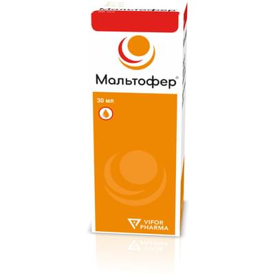 Мальтофер капли орал. 50 мг/мл по 30 мл (флакон)