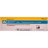 Купить Долгит гель 50 мг/г по 100 г (туба) Долгит гель 50 мг/г по 100 г (туба)