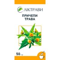 Причепи трава Ліктрави по 50 г (коробка з внутр. пакетом)