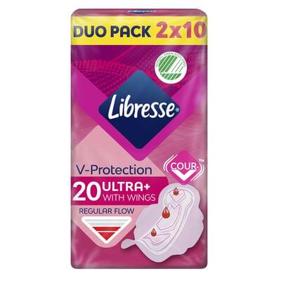 Прокладки гигиенические Libresse Ultra Freshness & Protection 20 шт.