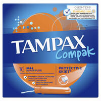 Тампони гігієнічні Tampax Compak Super Plus з аплікатором 16 шт.