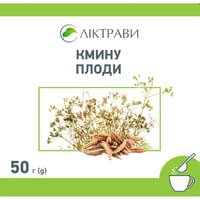 Купити Кмину плоди Ліктрави по 50 г (коробка з внутр. пакетом) Кмину плоди Ліктрави по 50 г (коробка з внутр. пакетом)