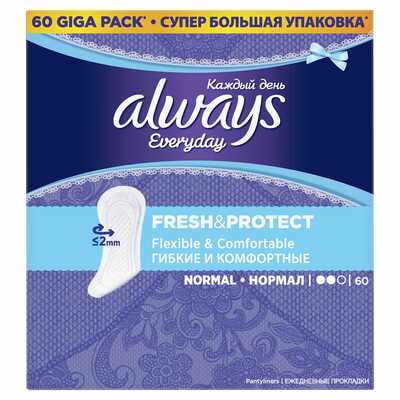 Прокладки щоденні Always Everyday Нормал 60 шт.