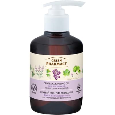 Гель для умывания Зеленая Аптека Шалфей 270 мл