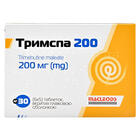 Тримспа таблетки по 200 мг №30 (5 блистеров х 6 таблеток)