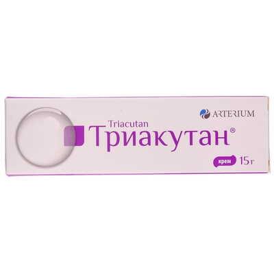 Триакутан крем по 15 г (туба)