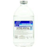 Натрію хлорид Новофарм-Біосинтез розчин д/інф. 0,9% по 400 мл (пляшка)