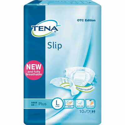 Підгузки для дорослих Tena Slip Plus розмір L/3 10 шт.