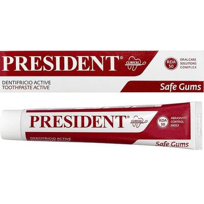 Зубна паста President Clinical Active Safe Gums активний захист ясен 75 мл