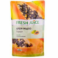 Крем-мыло жидкое Fresh Juice Papaya дой-пак 460 мл