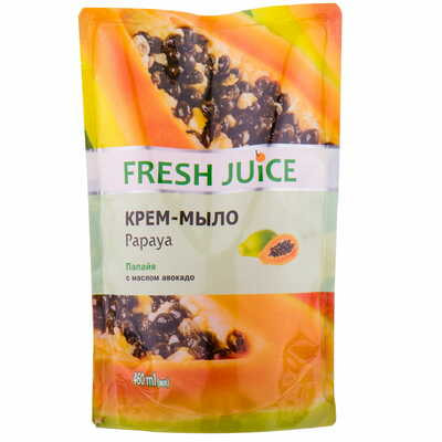 Крем-мило рідке Fresh Juice Papaya дой-пак 460 мл