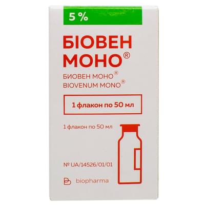 Биовен Моно раствор д/ин. по 50 мл (бутылка)