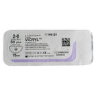 Шовний матеріал що розсмоктується Вікрил W9121 USP 2/0, колюча голка 26 мм 1/2, довжина 75 см