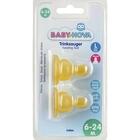 Купити Соска латексна Baby-Nova кругла для каші 2 шт. Соска латексна Baby-Nova кругла для каші 2 шт.