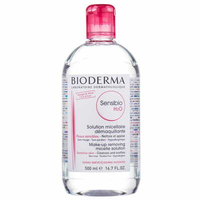 Лосьон для лица Bioderma Sensibio H2O очищающий для проблемной и чувствительной кожи 500 мл