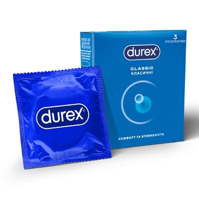 Презервативи Durex Classic 3 шт.