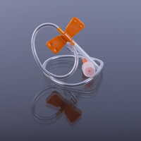 Купить Катетер внутривенный Medicare тип Батерфляй размер 25G оранжевый Катетер внутривенный Medicare тип Батерфляй размер 25G оранжевый