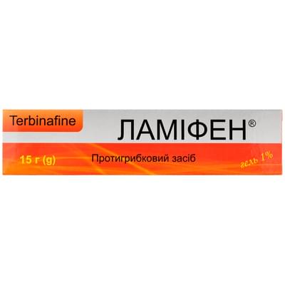 Ламіфен гель 1% по 15 г (туба)