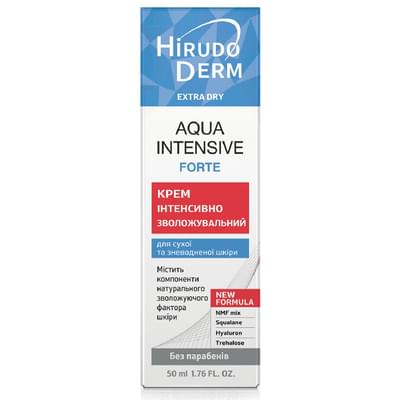 Крем для лица Hirudo Derm Extra Dry Aqua Intensive Forte ночной увлажняющий 50 мл