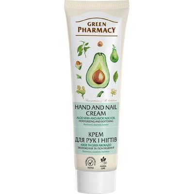 Крем для рук та нігтів Зелена Аптека Алое 100 мл