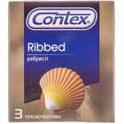 Презервативы Contex Ribbed ребристые 3 шт.